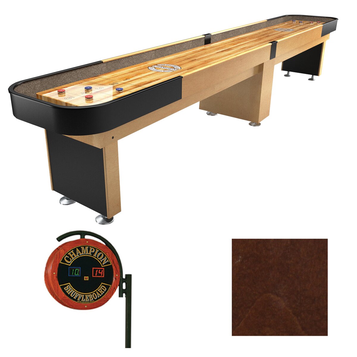 Championship Shuffleboard Table Game Room Guys